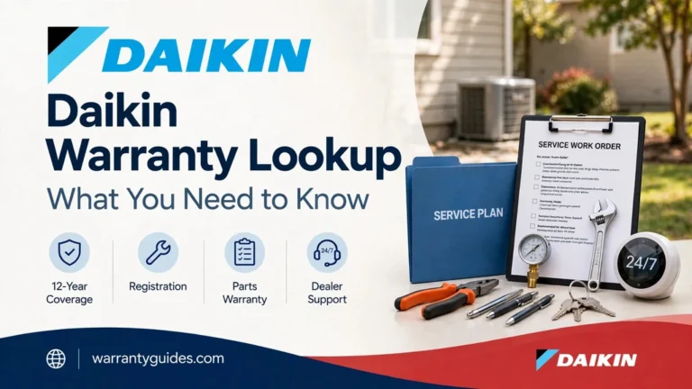 Daikin Warranty Lookup: Registration, Terms and Claims