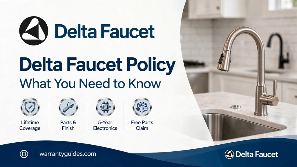 Delta Faucet Warranty: Lifetime Coverage, Terms and Claims