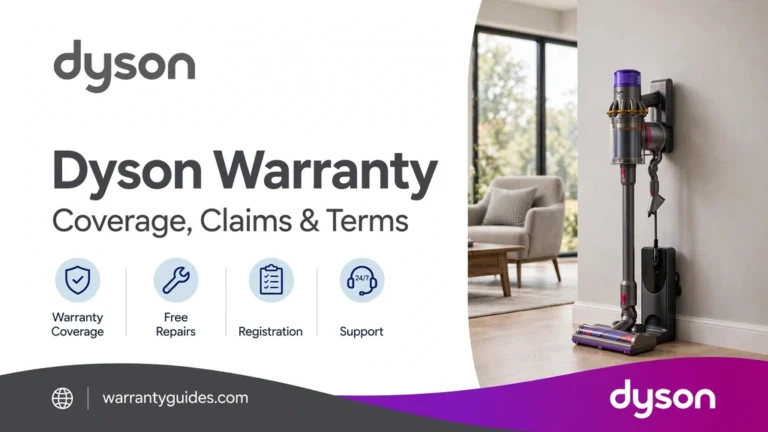 Dyson Warranty: Coverage, Claims and Terms