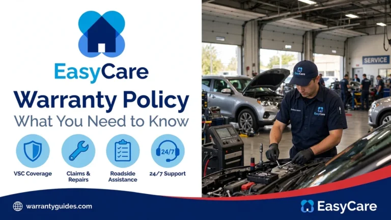 EasyCare Warranty: VSC Plans, Claims and Coverage