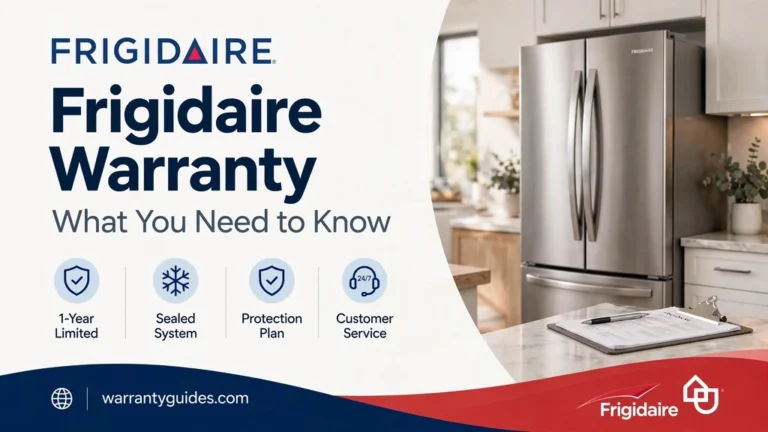 Frigidaire Warranty: Coverage, Protection Plan and Claims
