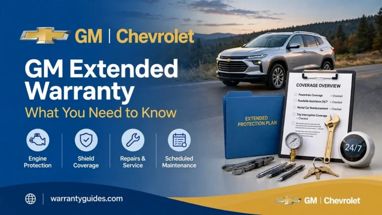 GM Extended Warranty: Protection Plan Tiers, Cost and Claims