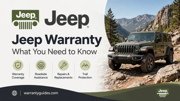 Jeep Warranty: Factory Coverage, Mopar Plans and Claims