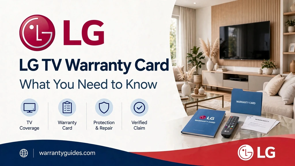 LG TV Warranty Card: Registration, Coverage and Claims