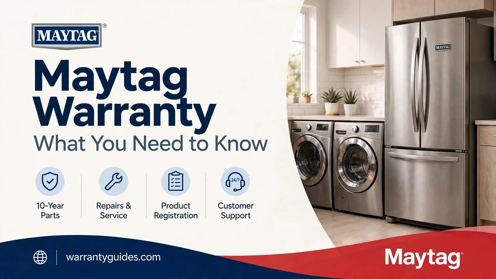 Maytag Warranty: 10-Year Parts Coverage, Claims and Tips
