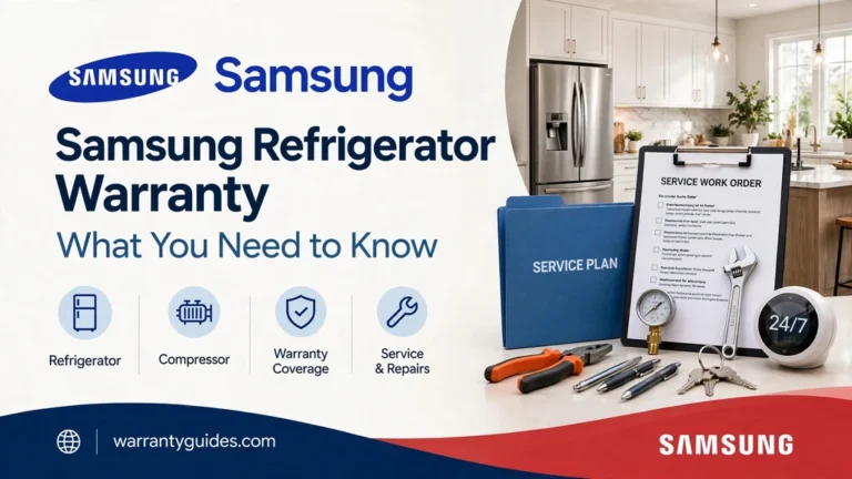 Samsung Refrigerator Warranty: Tiers, Coverage and Claims