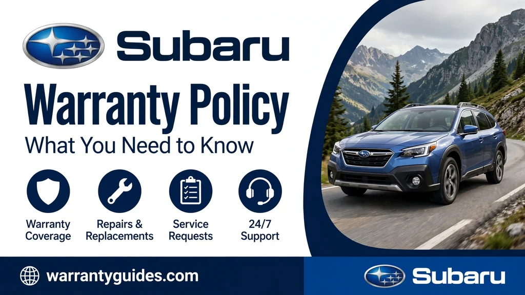 Subaru Warranty: Coverage, Added Security Plans and Claims