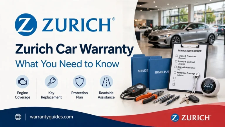 Zurich Car Warranty: Plans, Coverage and Claims