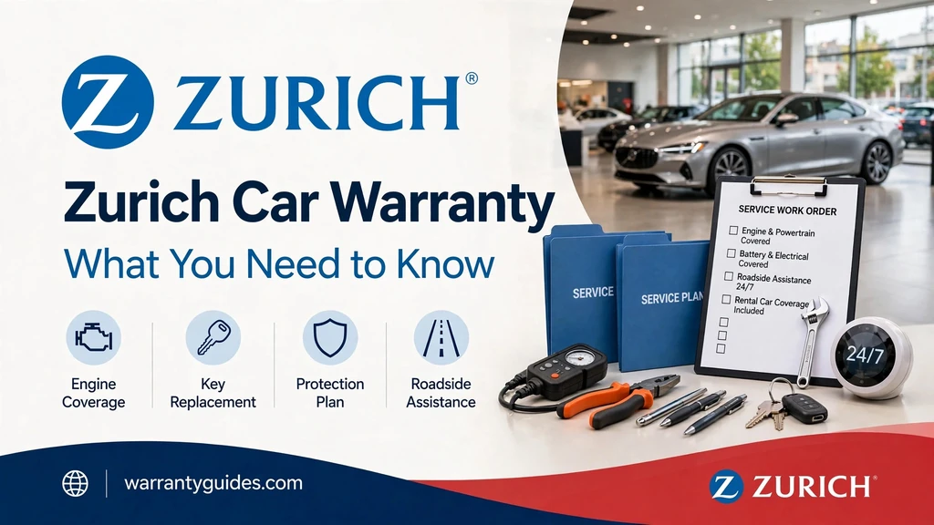 Zurich Car Warranty: Plans, Coverage and Claims